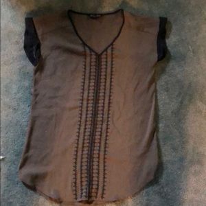 Express Olive Green Blouse